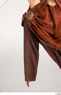  Photos Man in Historical Dress 35 Gladiator dress Historical clothing arm orange cloak upper body 0001.jpg